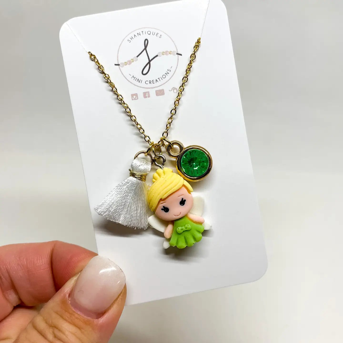 SMC - 16" Chain Necklaces - Tinkerbell
