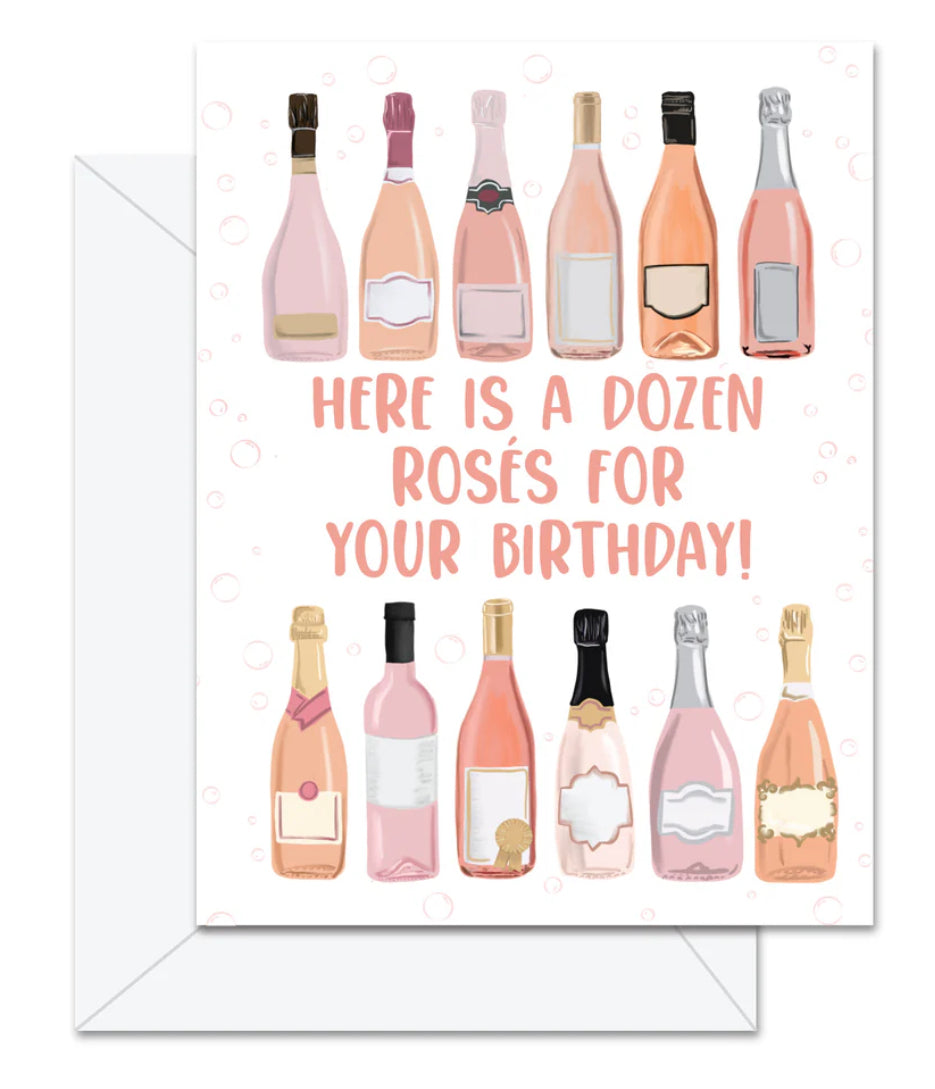 JD-0555- Here’s a Dozen Rosés For Your Birthday