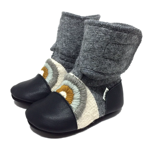 NKD - Nooks Booties - Cove Embroidered