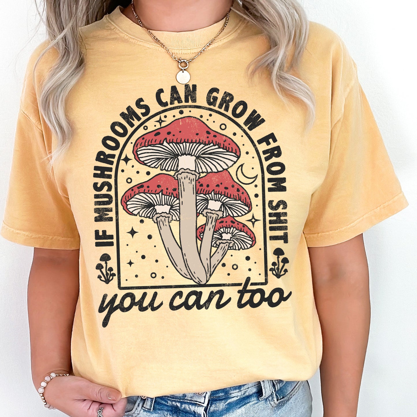 IND-GFS-T Grow from shit Tee