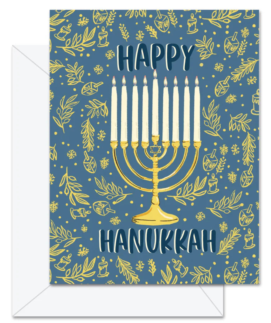 JD - 0886 Happy Hanukkah Card