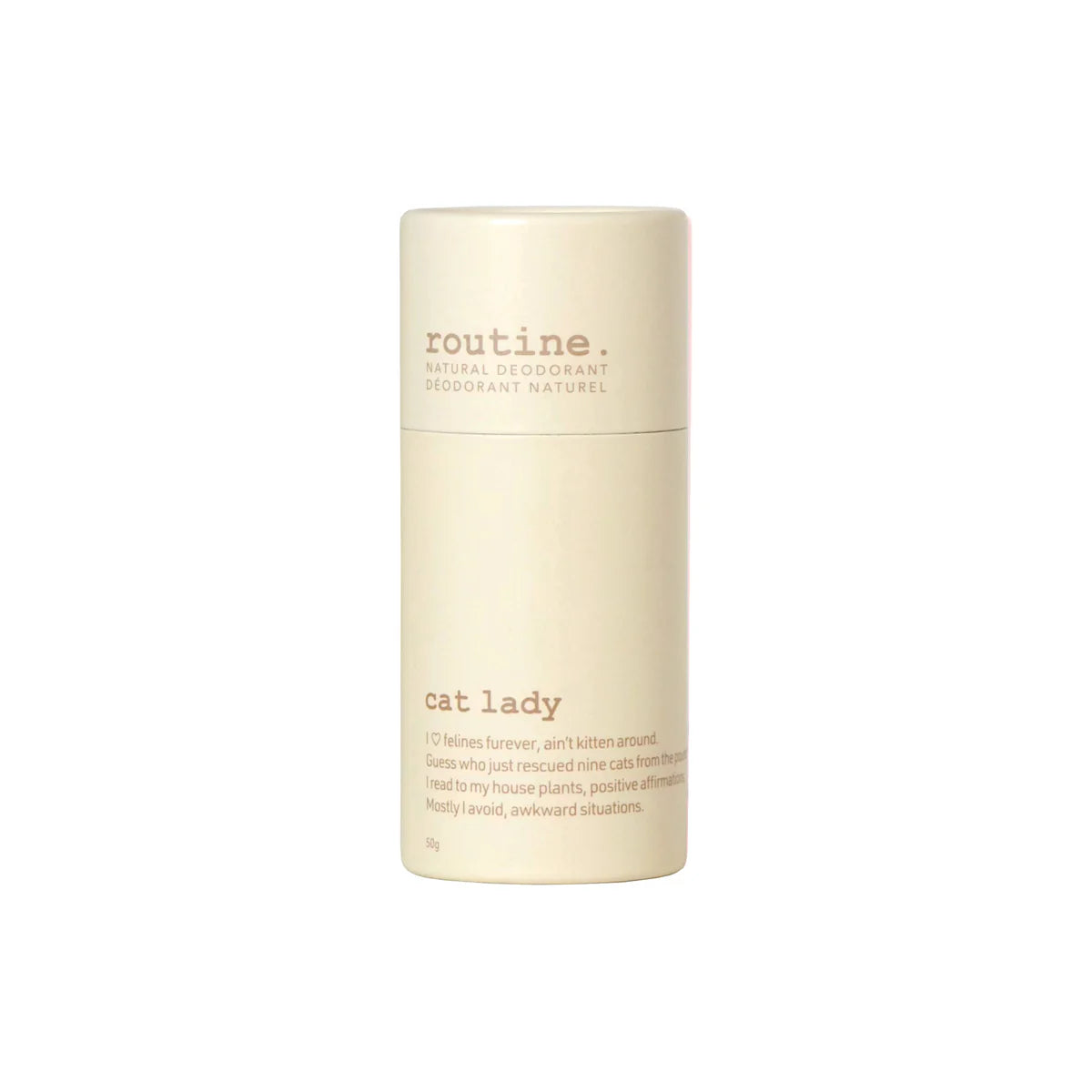 Routine Deodorant Cat Lady