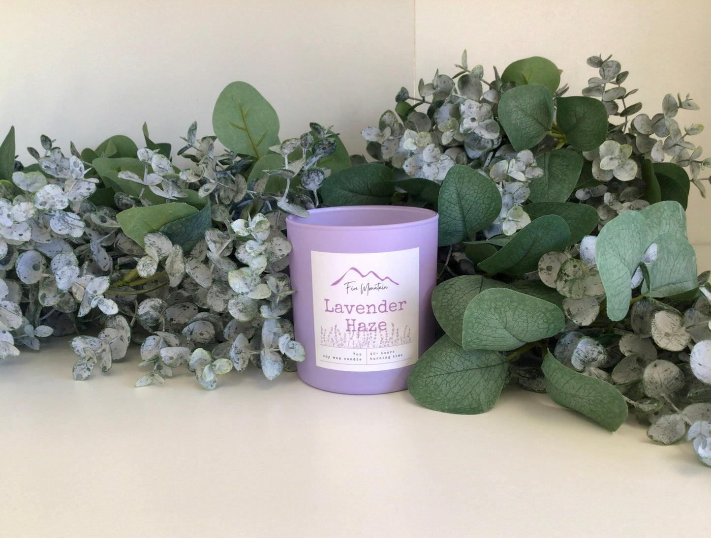 FM - Soy Wood Wick Candle - Lavender Haze