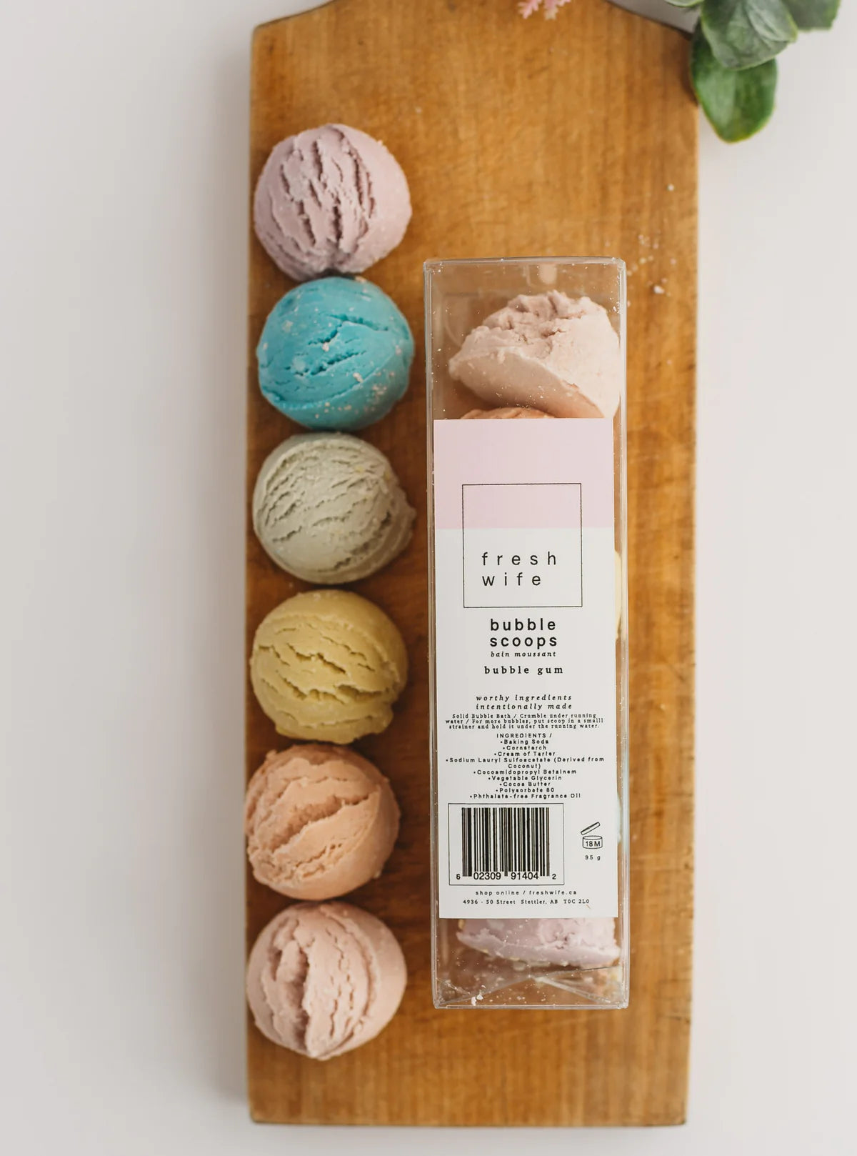 FW - Mini Bubble Scoops - Bubble Gum