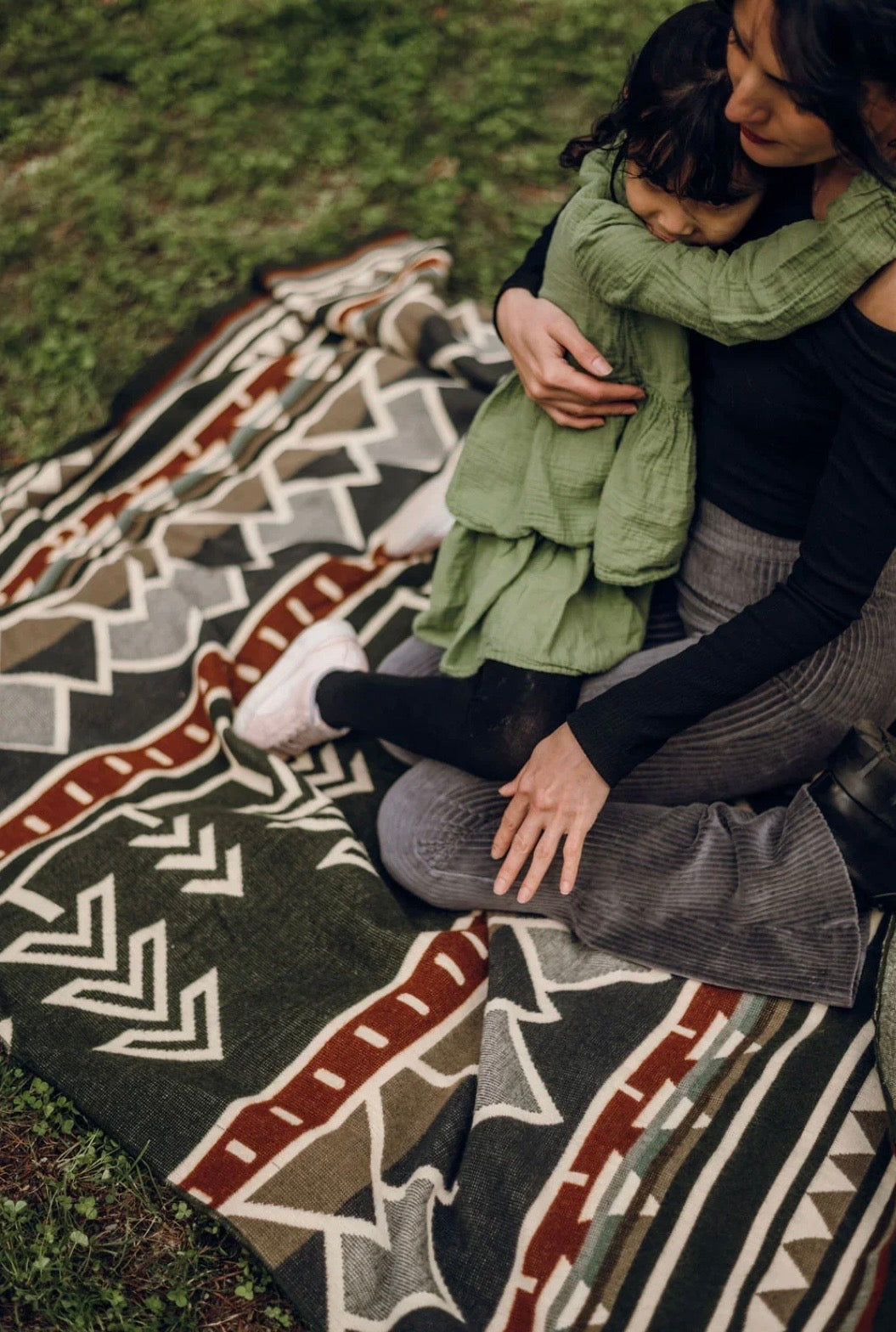 HPT - Tree Line Throw Blanket - Prairie Summit