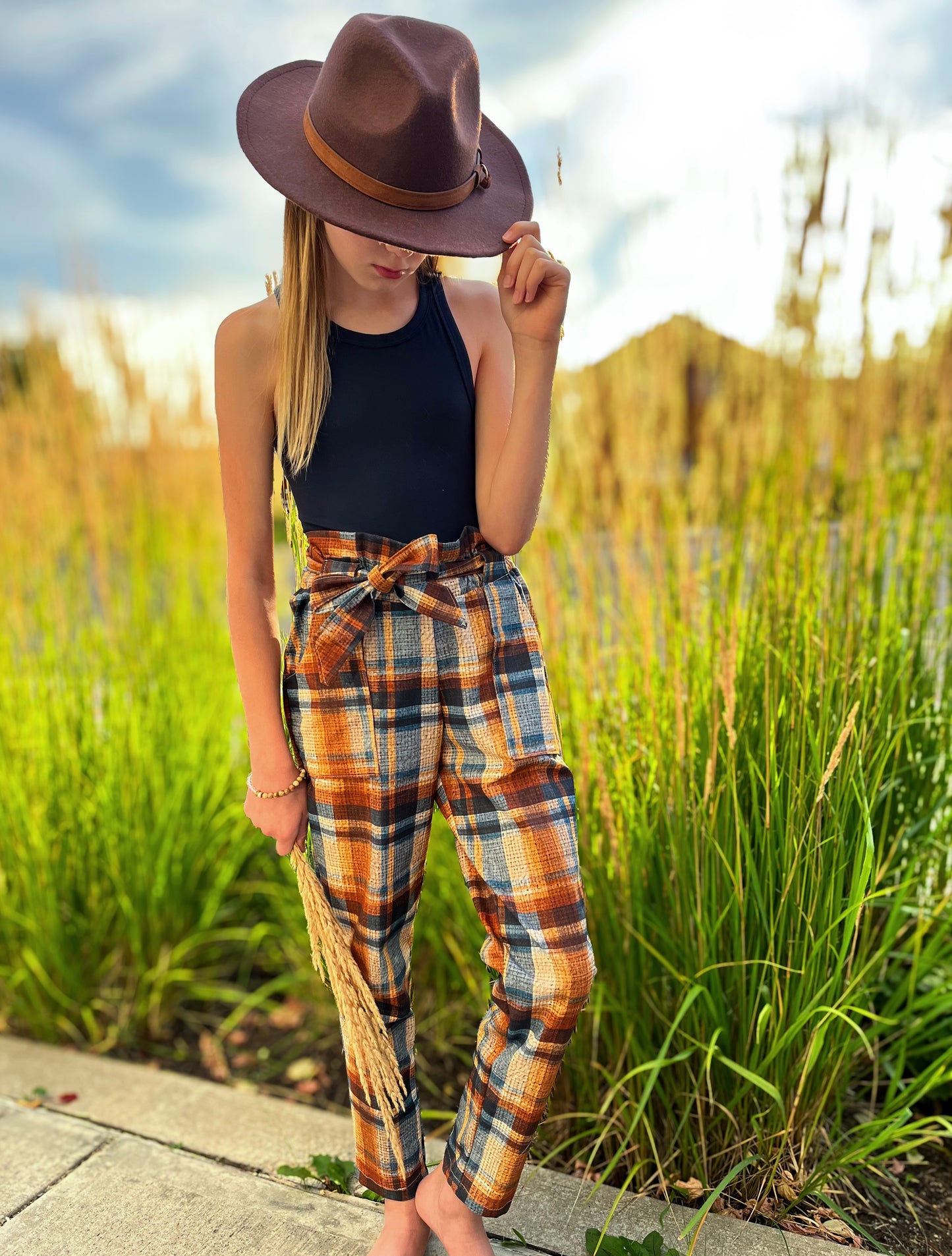 OAC - Paper Bag Pant - Girls 8