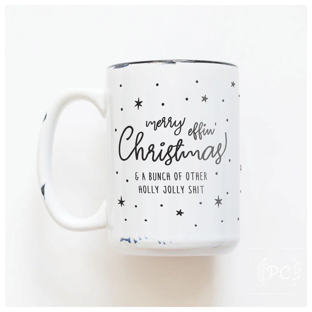 PCP0225 Merry Effin’ Christmas Mug