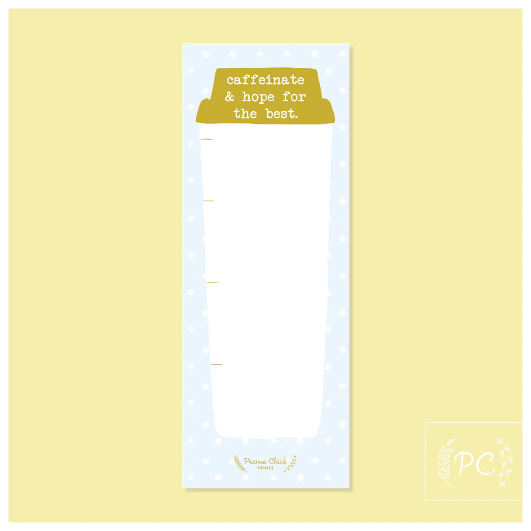 PCP048 - Notepad Caffeinate