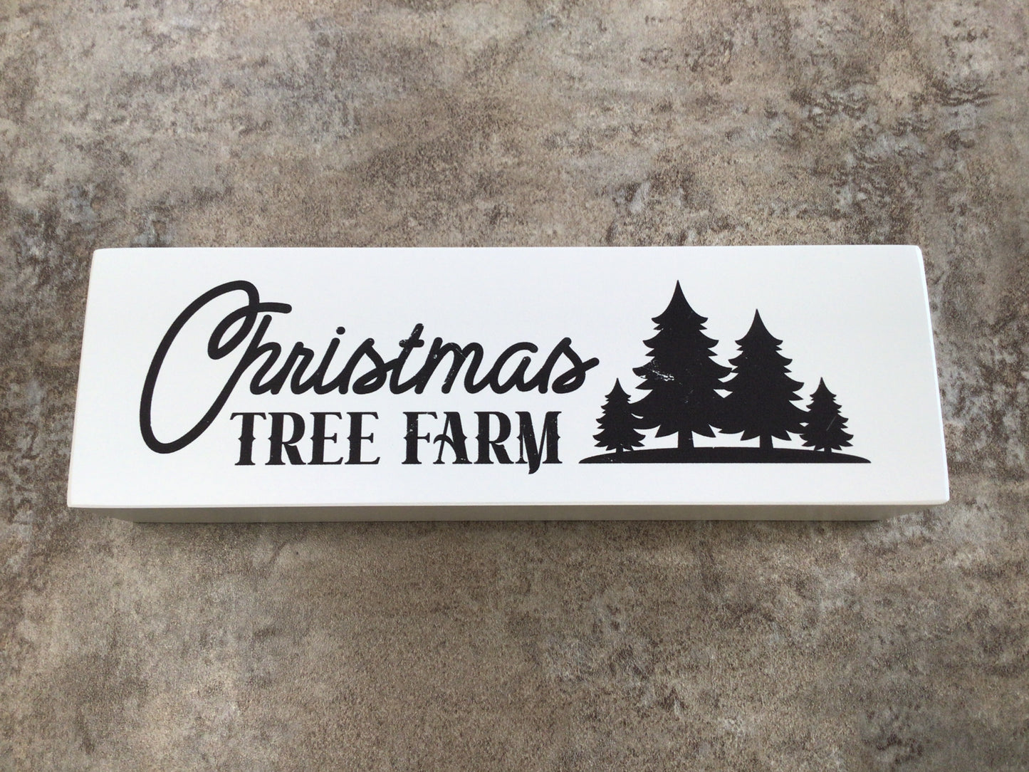 WHD Mini Block Christmas Tree Farm