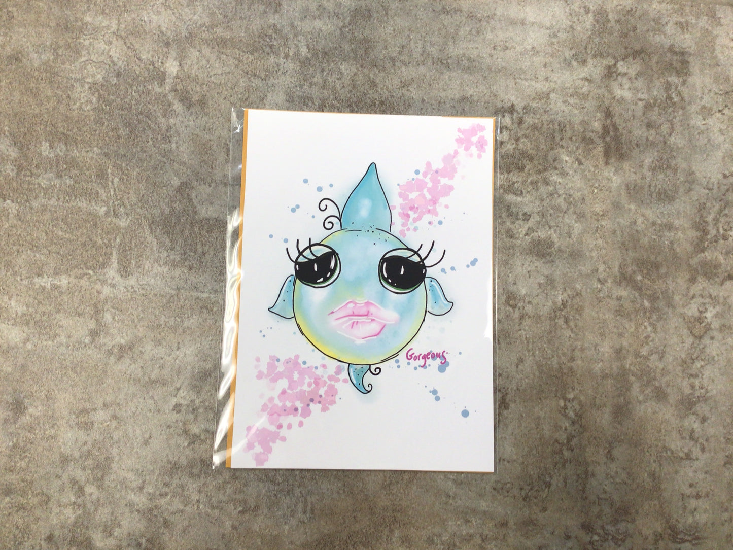 KS98- 5x7 Fish Art Print