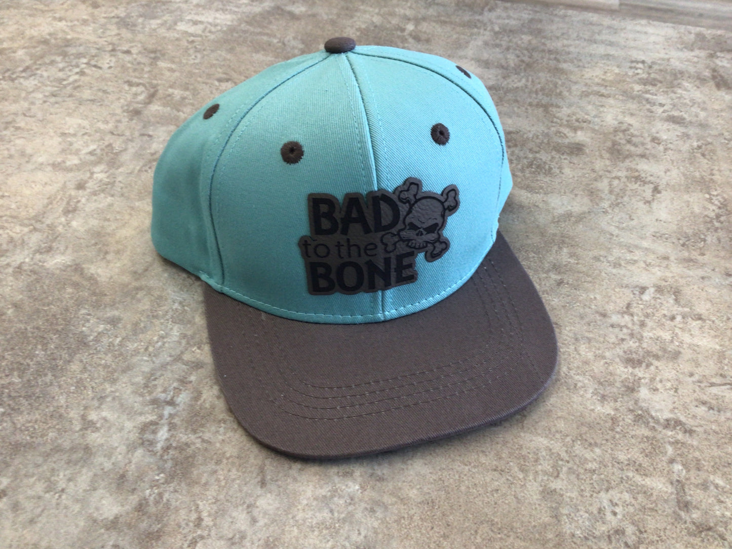 LAS-01 Kids Patched Hats - Turquoise