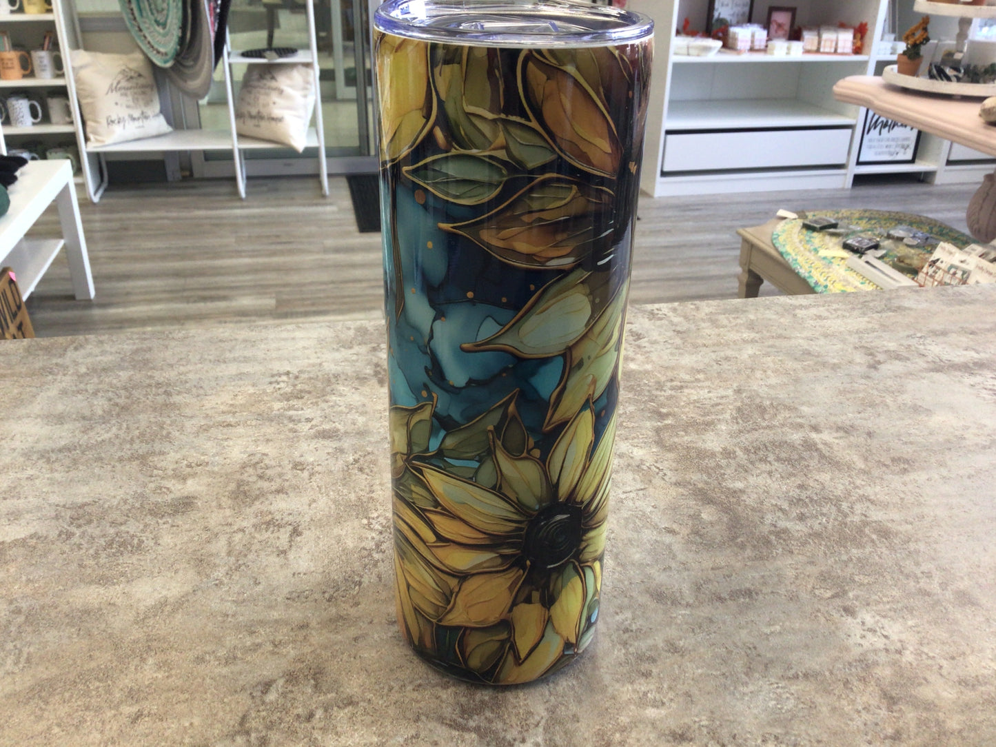 TCK - 20oz Tall Tumbler - Sunflowers