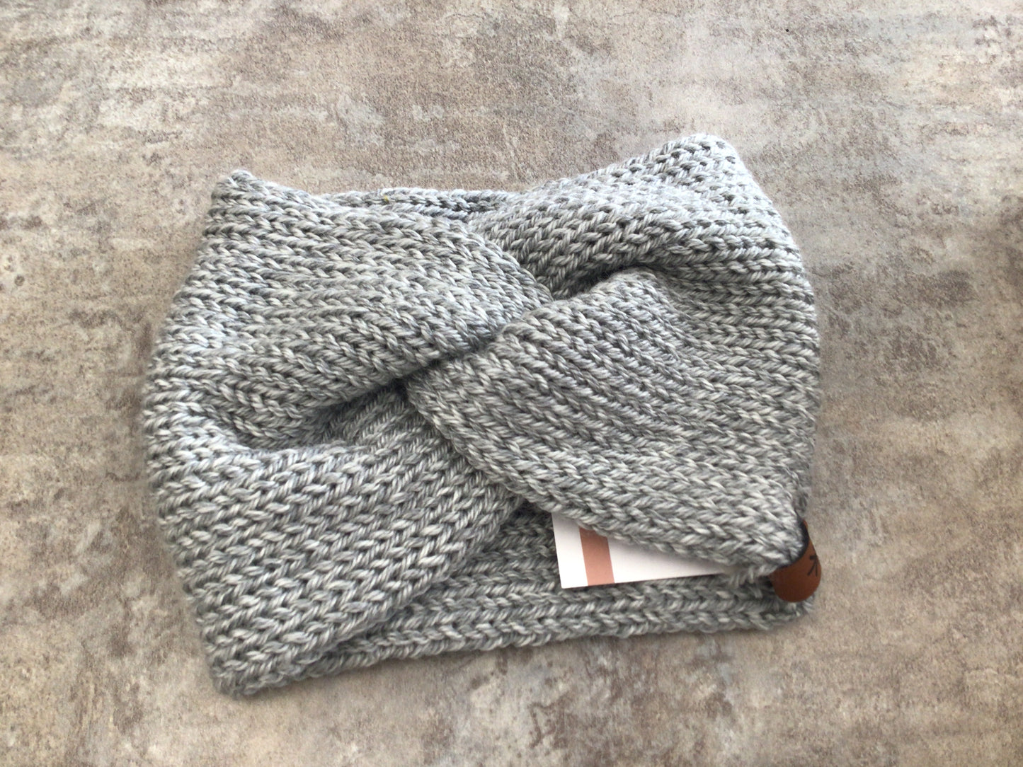 WRD-02 Adult Headband - Light Grey