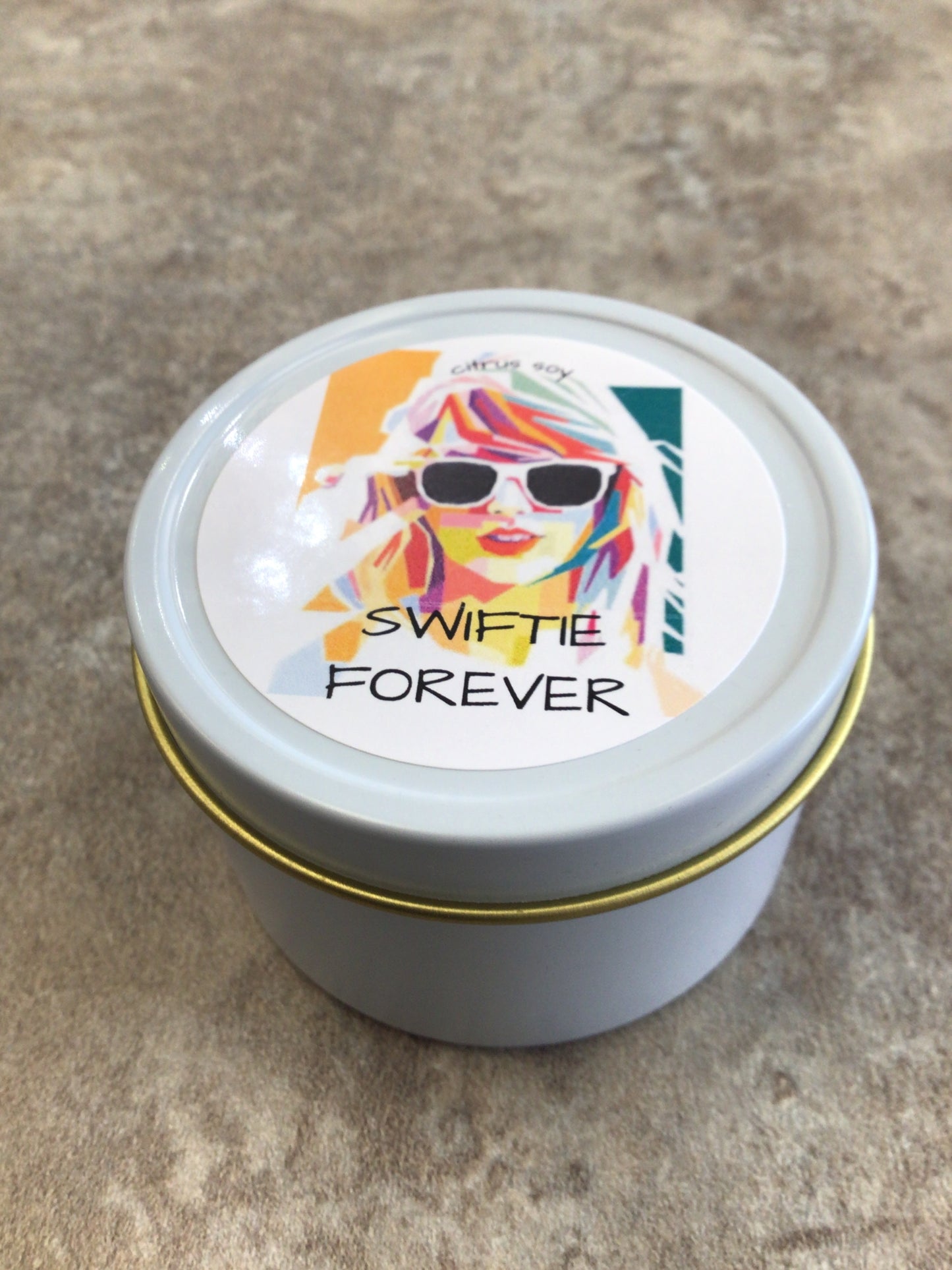 NW - Swiftie Forever - citrus soy 4 oz candle