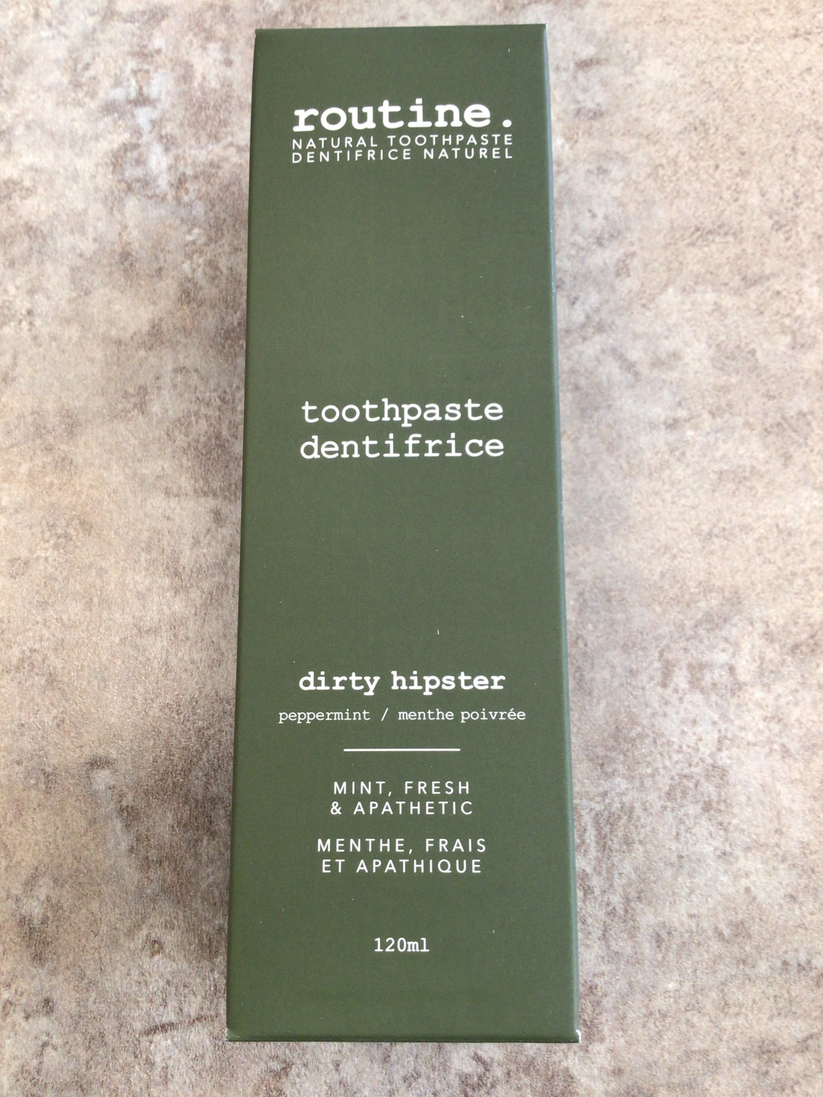Routine Toothpaste - dirty hipster