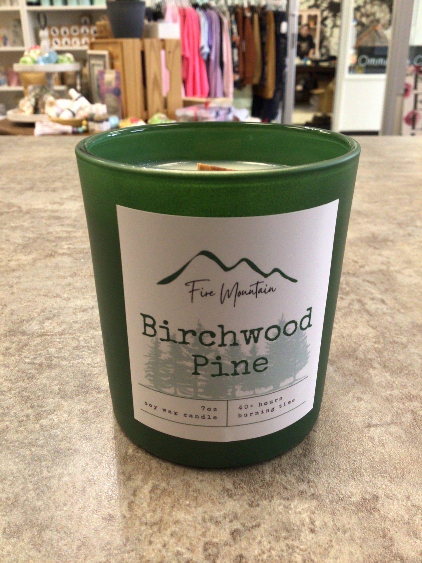FM - Birchwood Pine Soy Wax Candle 7oz