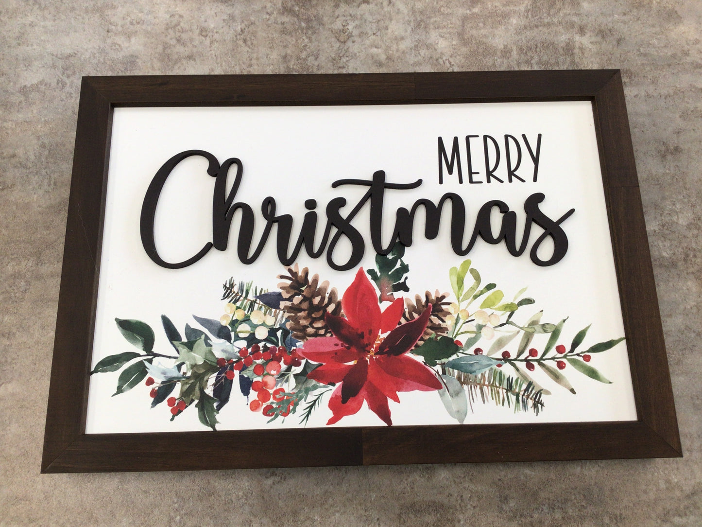 WHD - Merry Christmas Sign