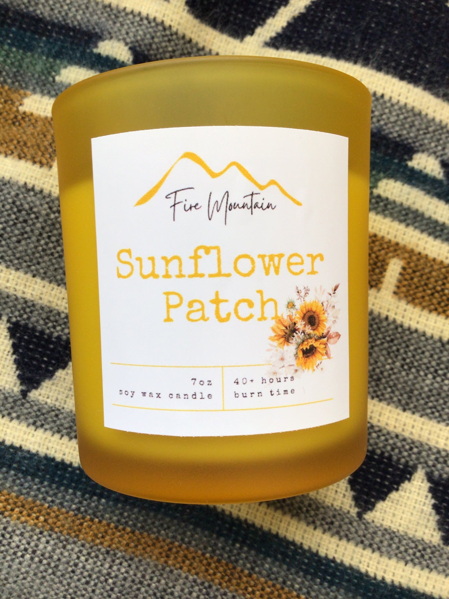 FM - Sunflower Patch 7 oz Soy Candle