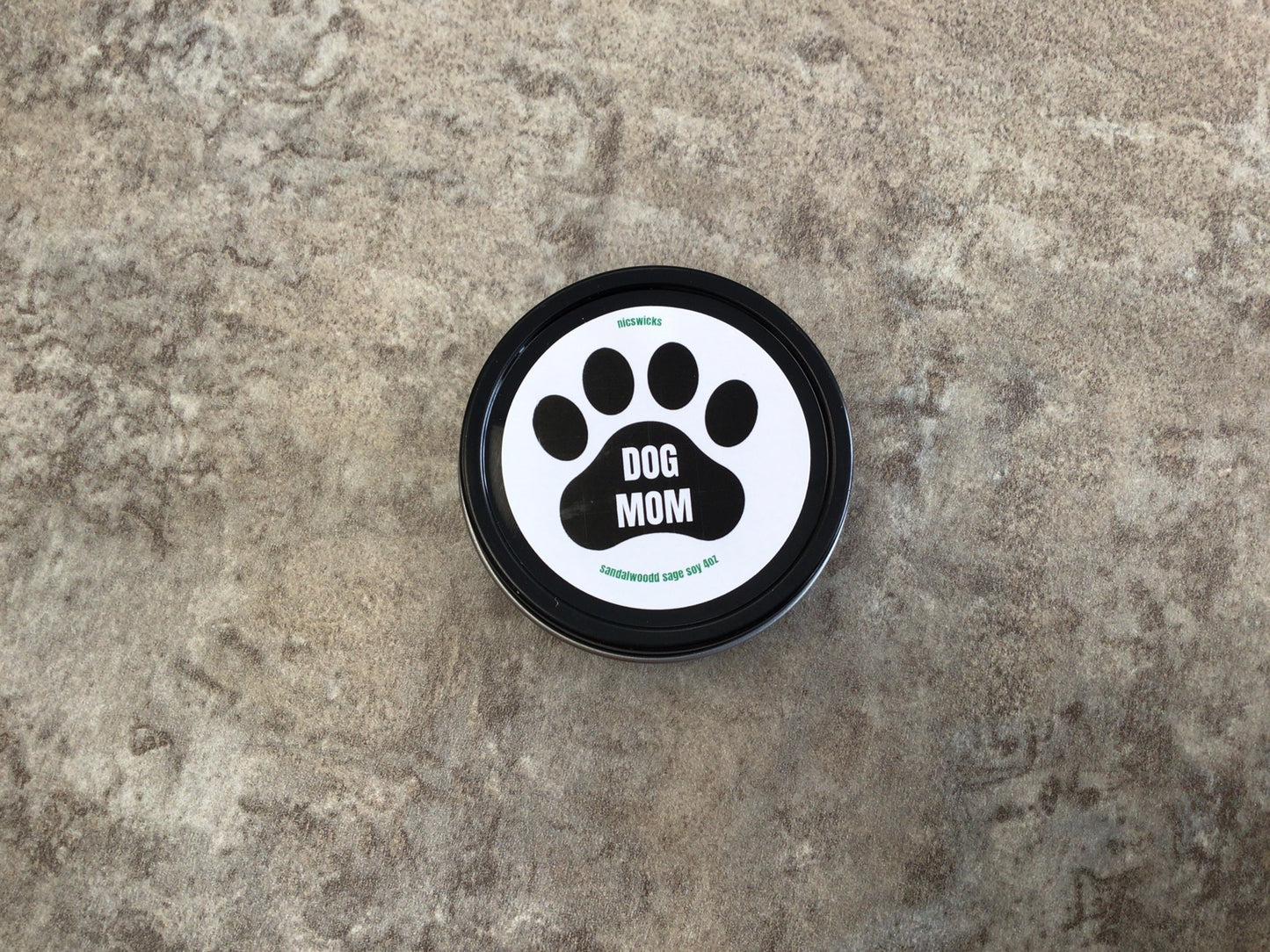 NW - Dog Mom Sandalwood Sage 4 oz Soy Candle