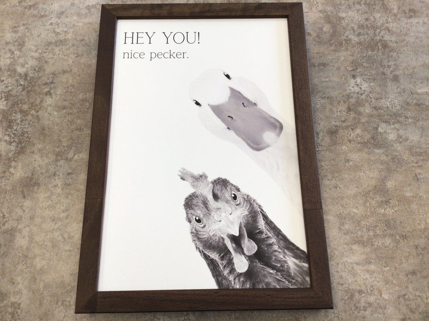 WHD Hey You, Nice Pecker Bathroom Sign Day 239