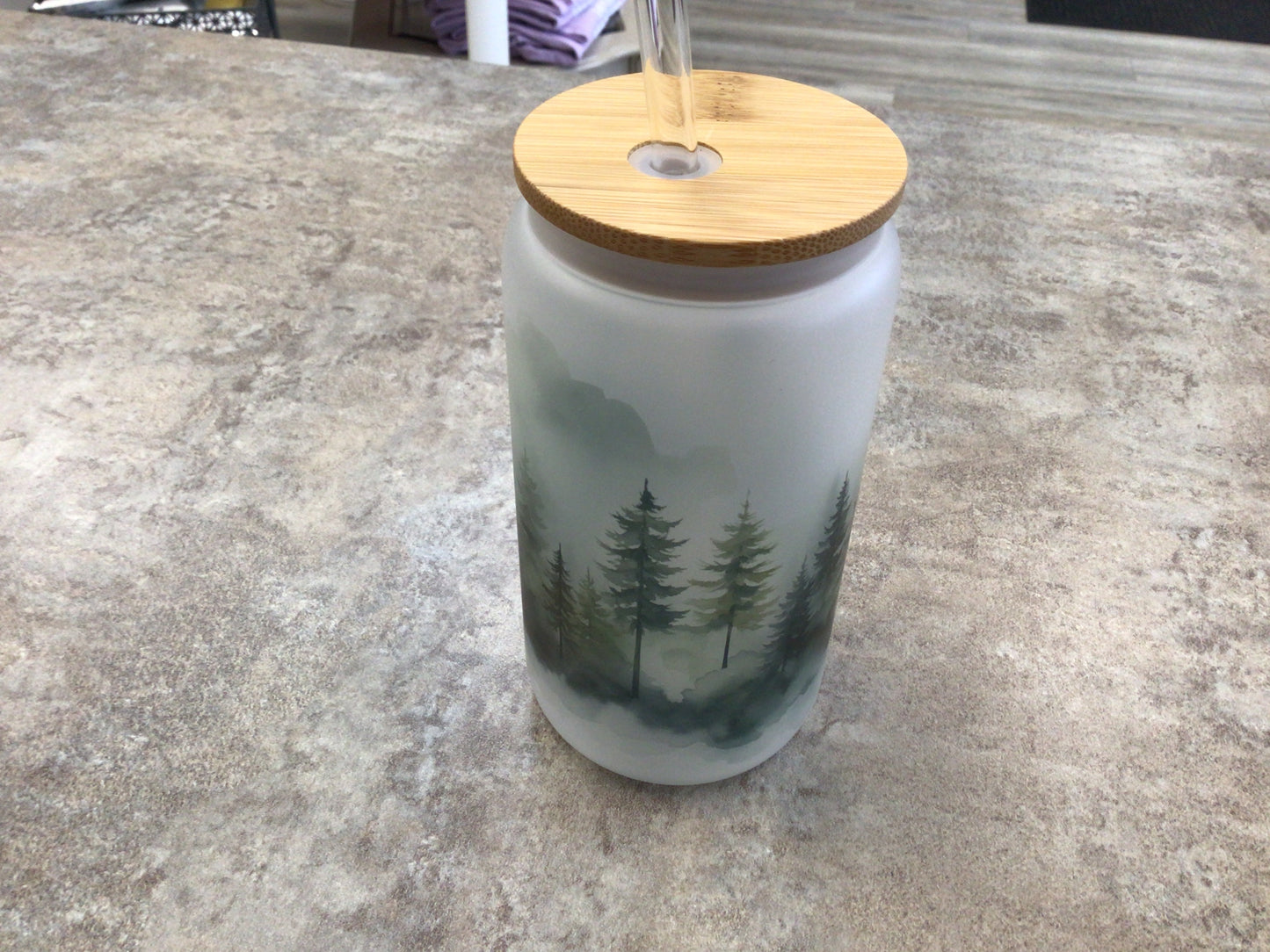 TCK Glass Can Tumbler