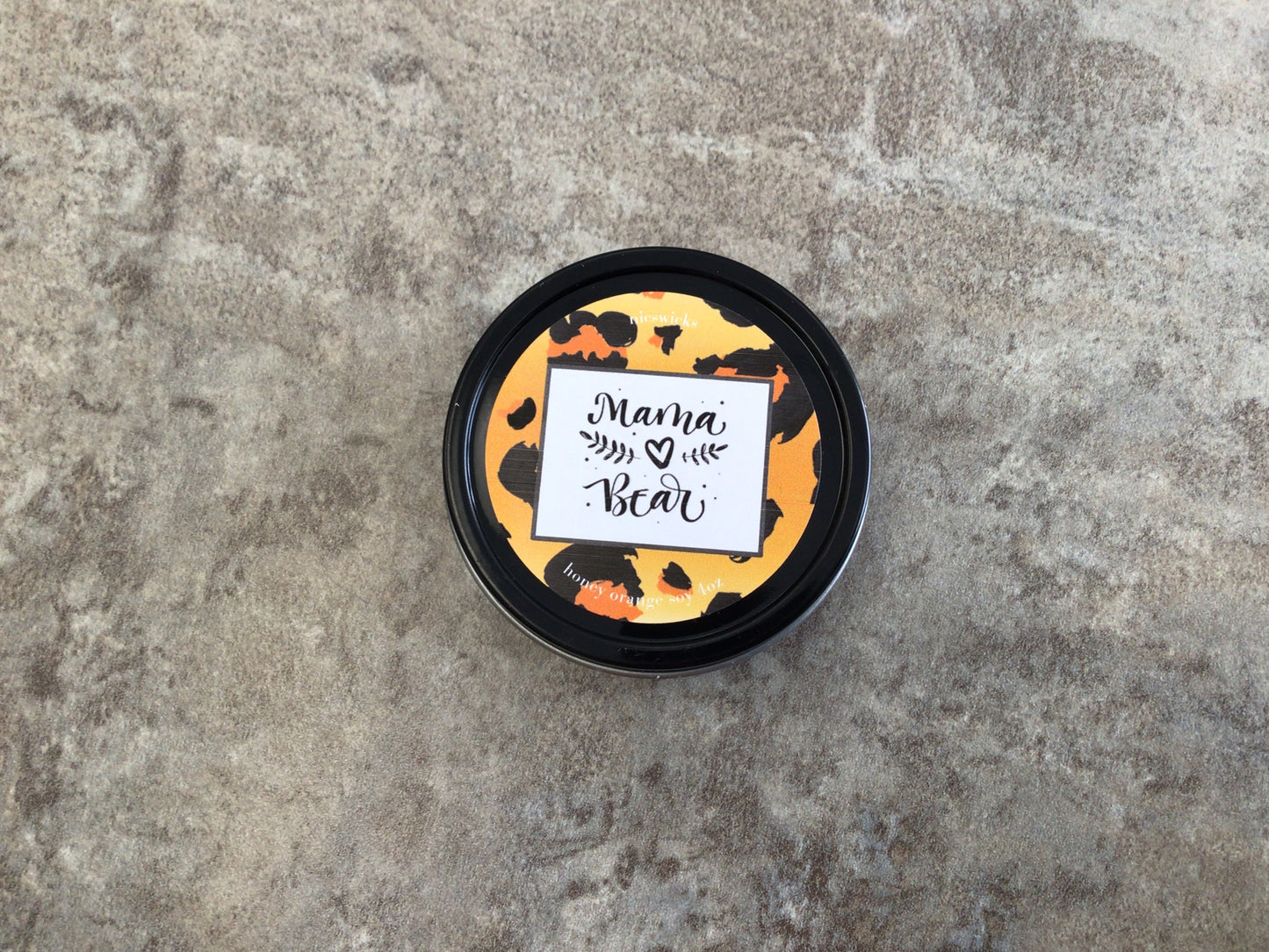 NW - Mama Bear Honey Orange 4 oz Soy Candle