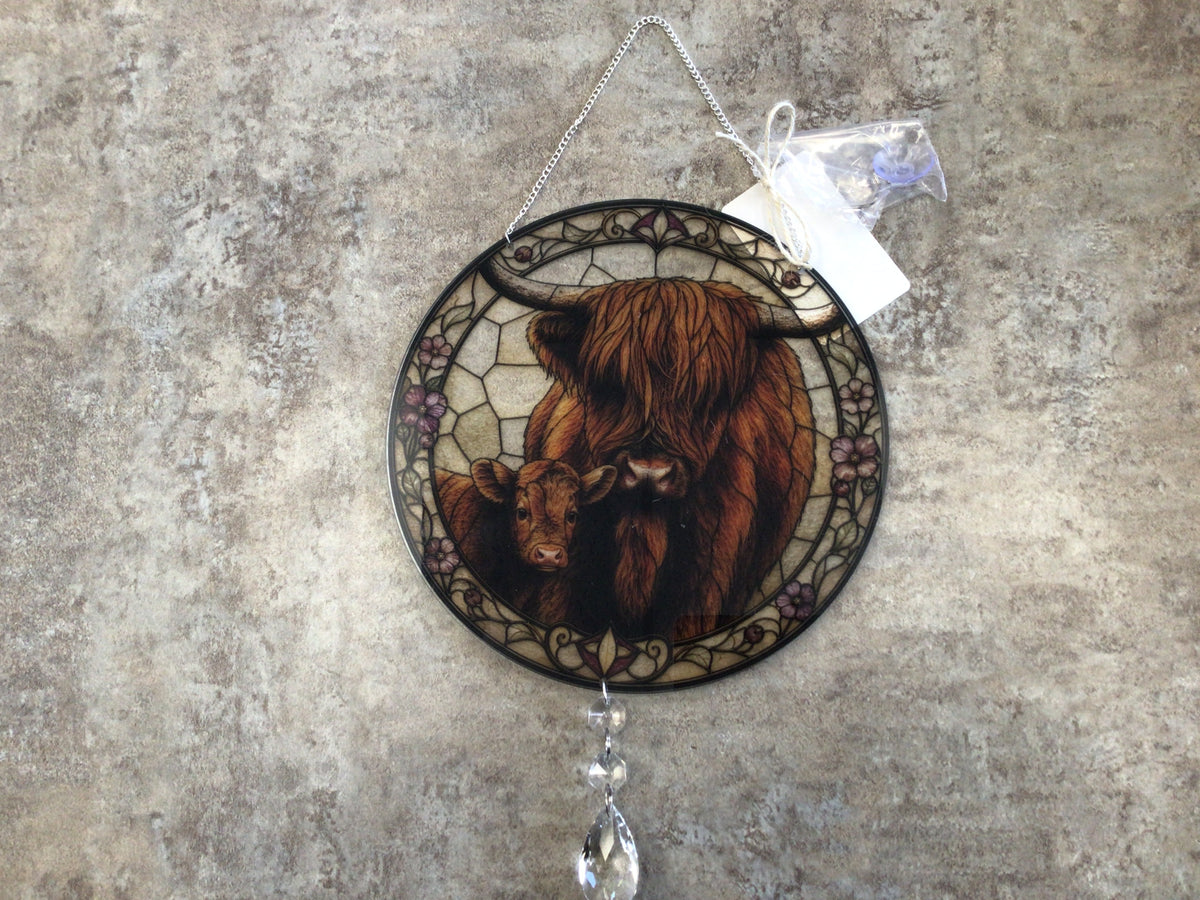 WHD - Suncatcher Cow and Calf