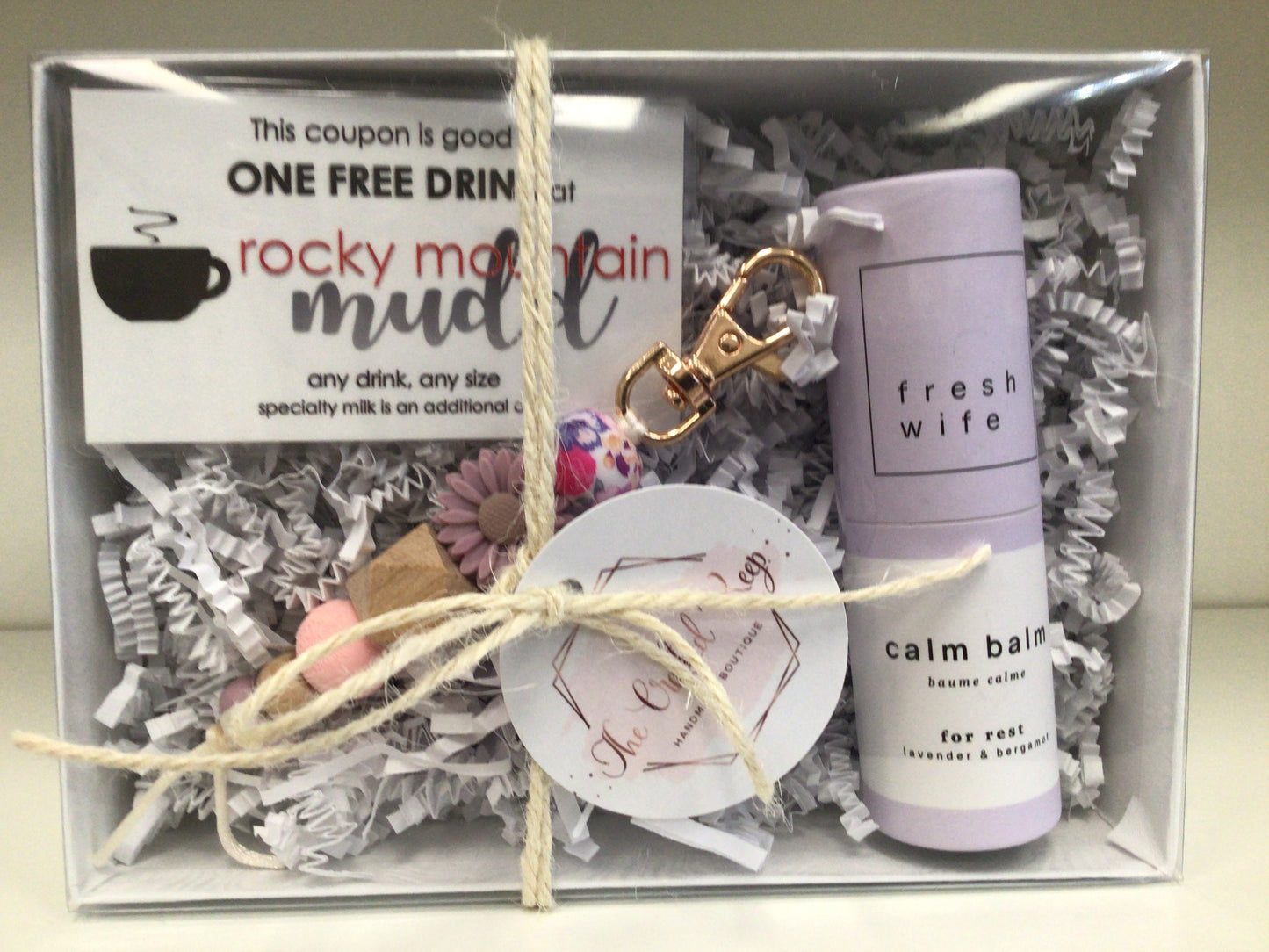 GB - Coffee Card*Keychain*Lip Balm