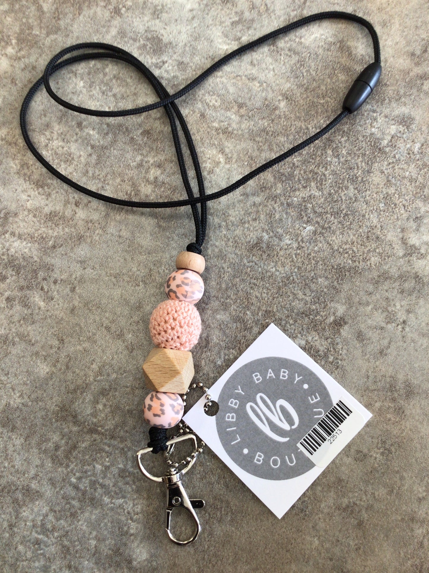 LBB-24 - Lanyard, Pink Camo