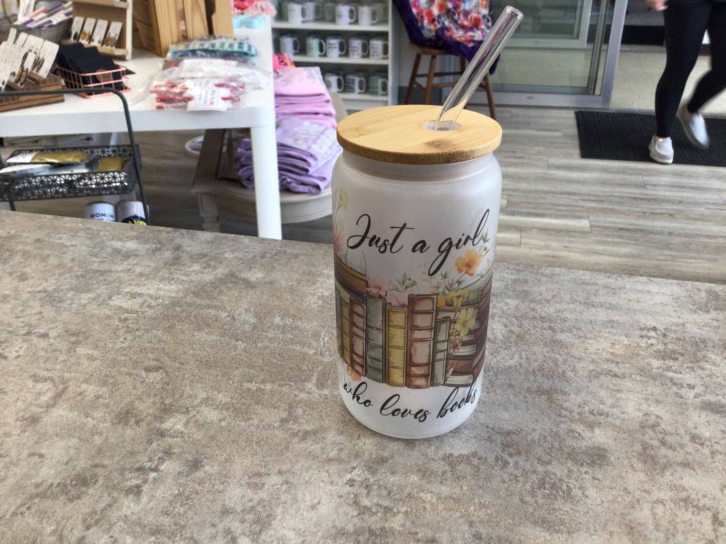 TCK - Glass Can Tumbler Books