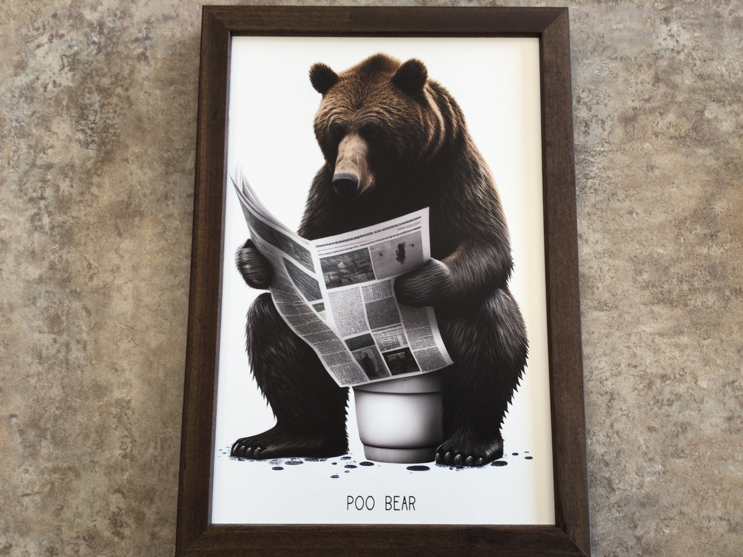 WHD - Poo Bear Sign