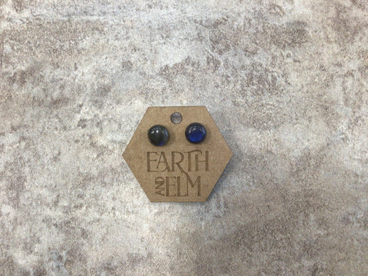 EAE 10mm Labradorite Earrings