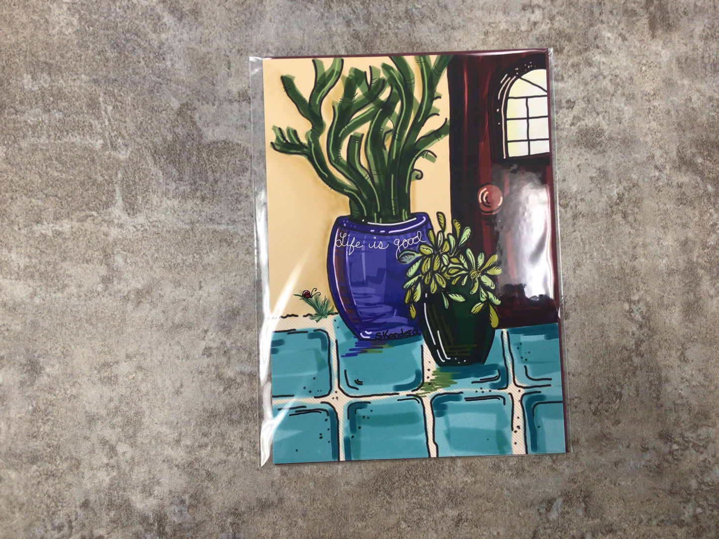 KS98 - 5x7 Life Is Good Art Print