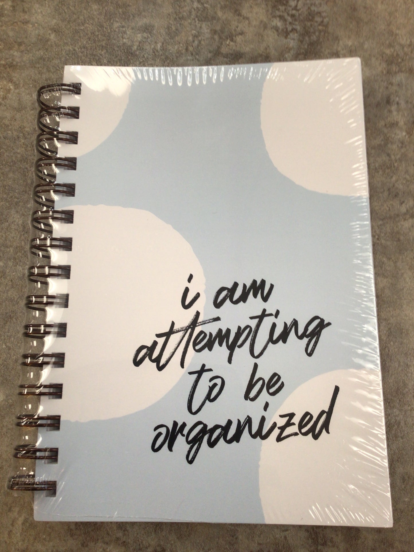 PCP0320-022 i am attempting to be organized notebook