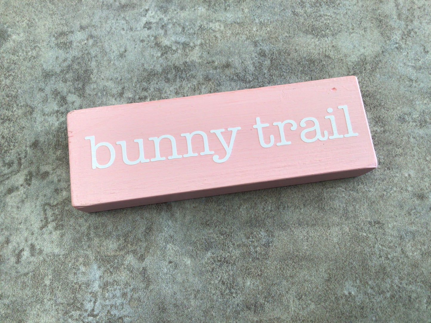 TCK Bunny Trail Sign