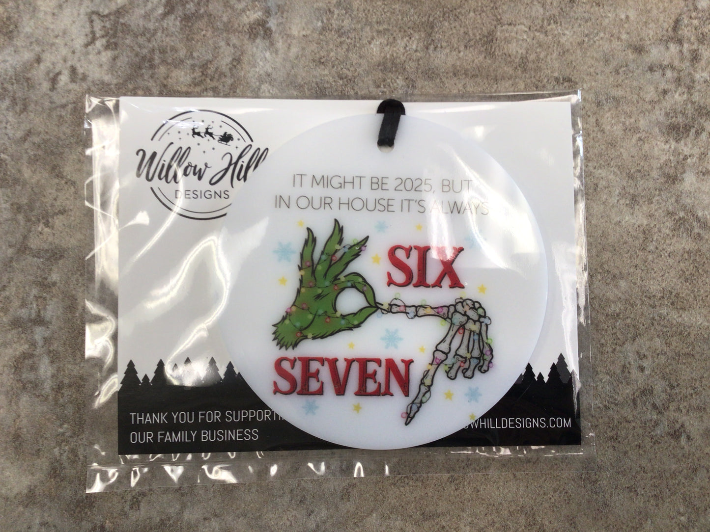 WHD 67 Christmas Ornament