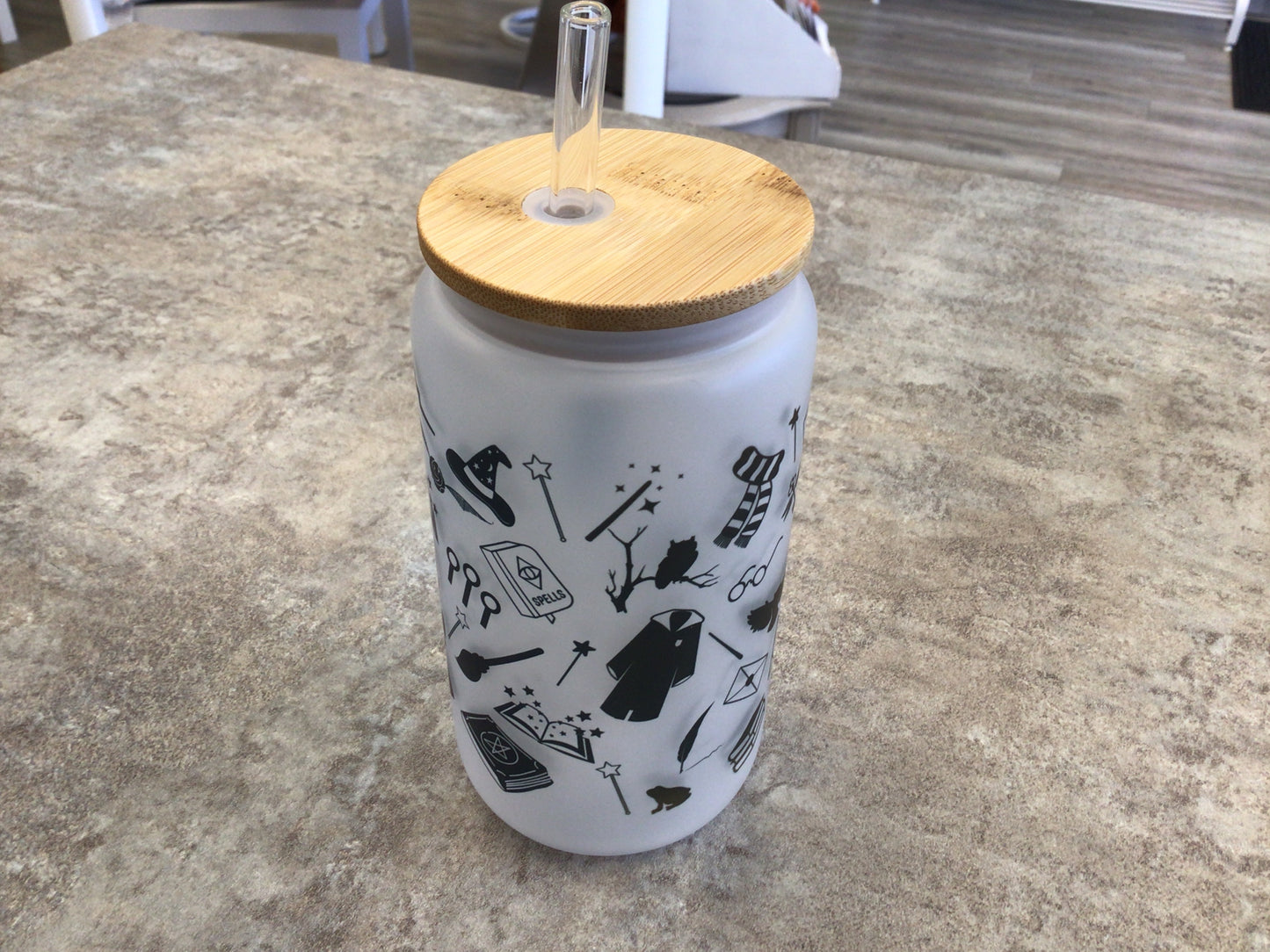 TCK - Glass Can Tumbler HP
