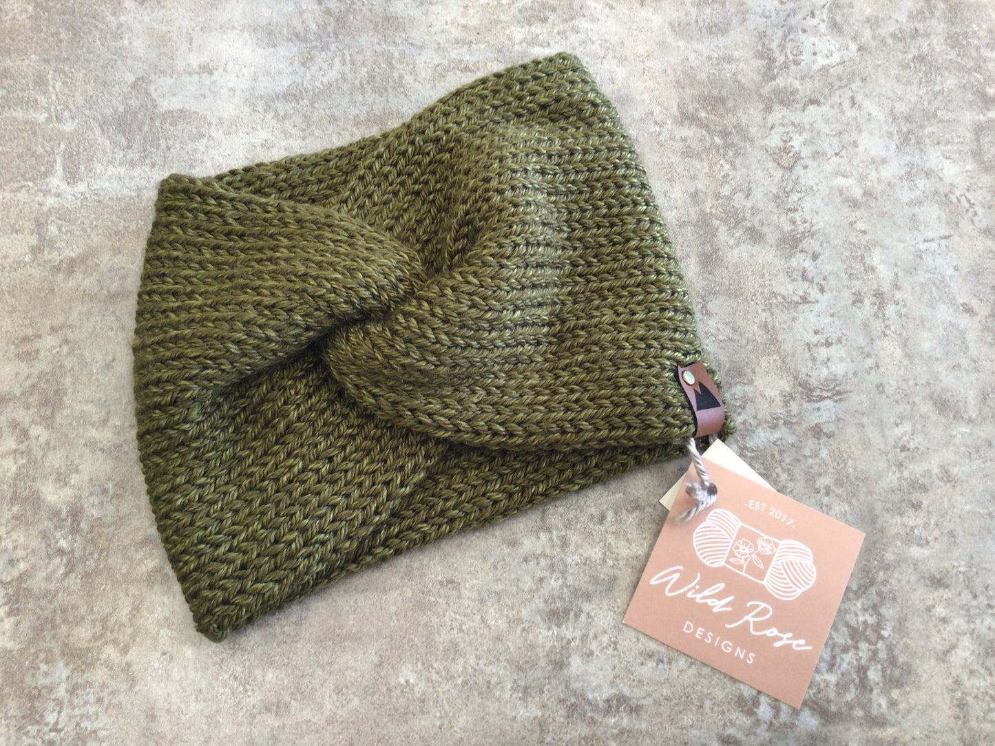 WRD-02 Adult Headband - Olive