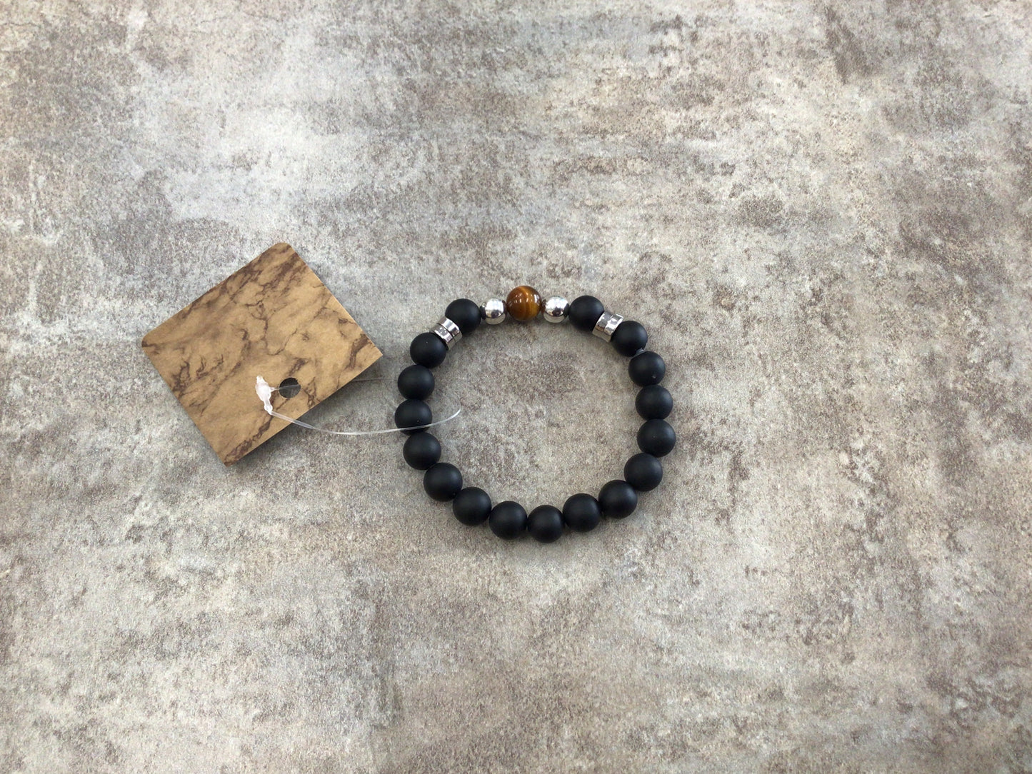 KH-23 Men’s Gemstone Bracelet