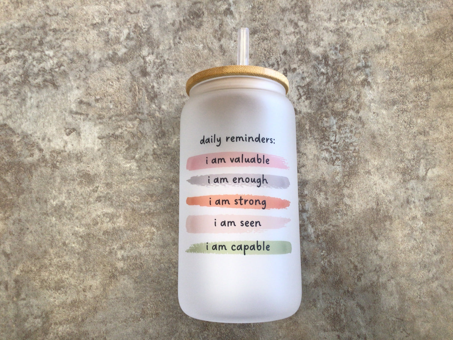 CCL - 800 Daily Reminders Glass Tumbler
