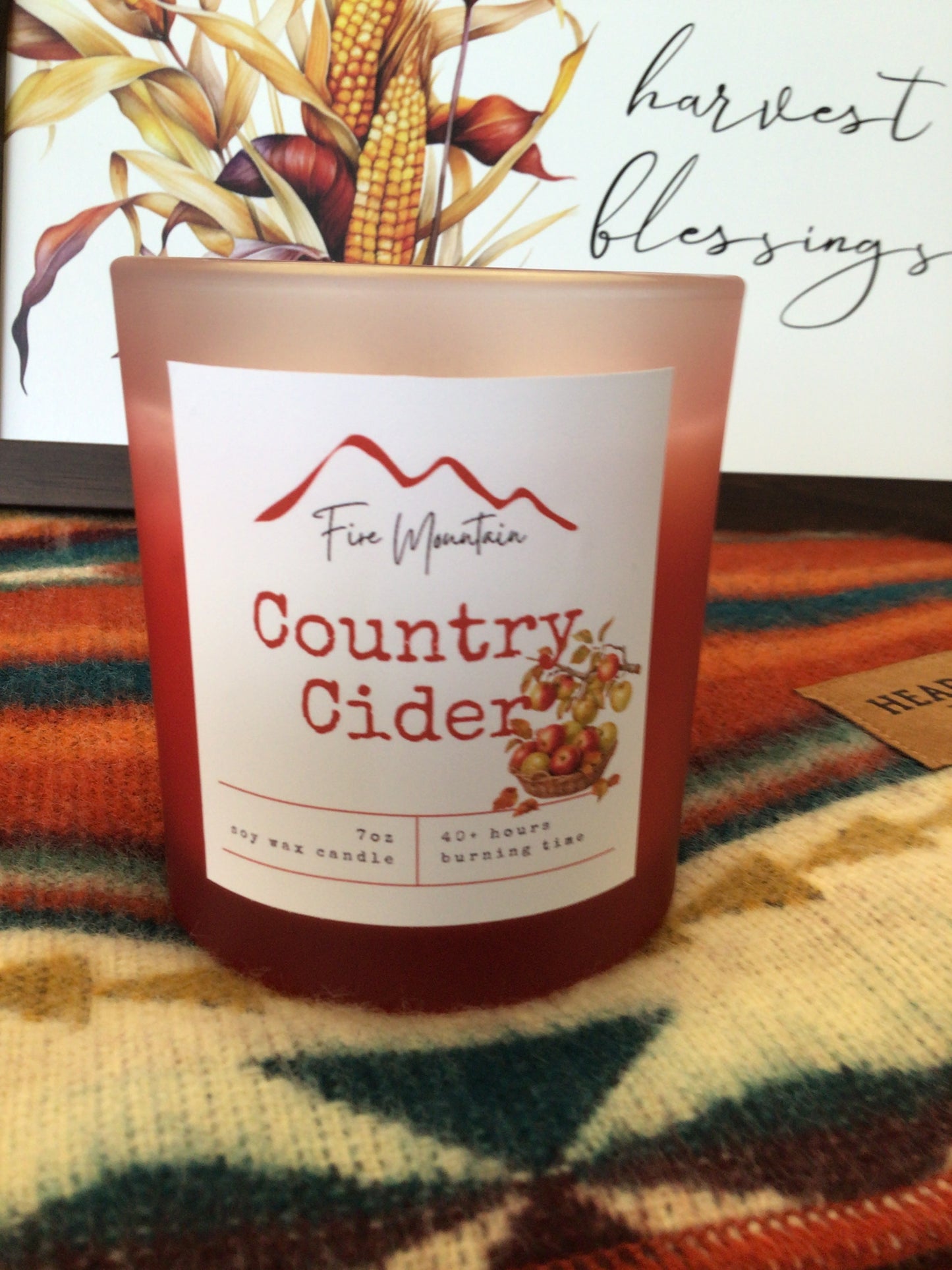 FM - Country Cider 7 oz Soy Candle