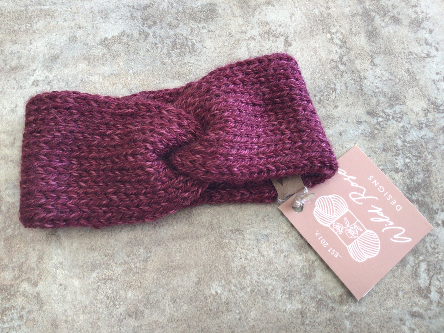 WRD-04 Baby/Toddler Headband - Berry