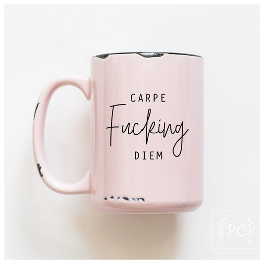 PCP0225-013 Carpe Diem Mug