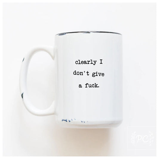 PCP0225-028 Clearly I don’t give… Mug