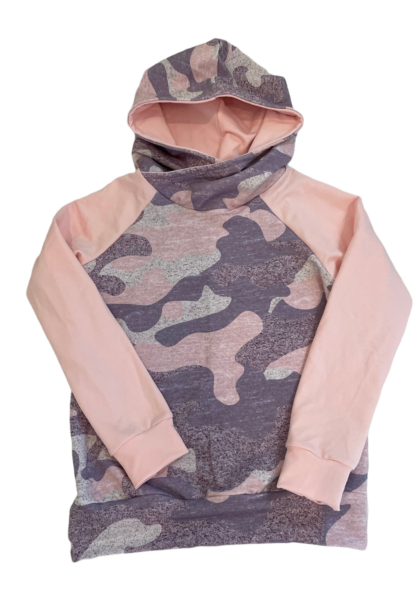 OAC-70 Girls 12/14 Pink Camo Hoodie
