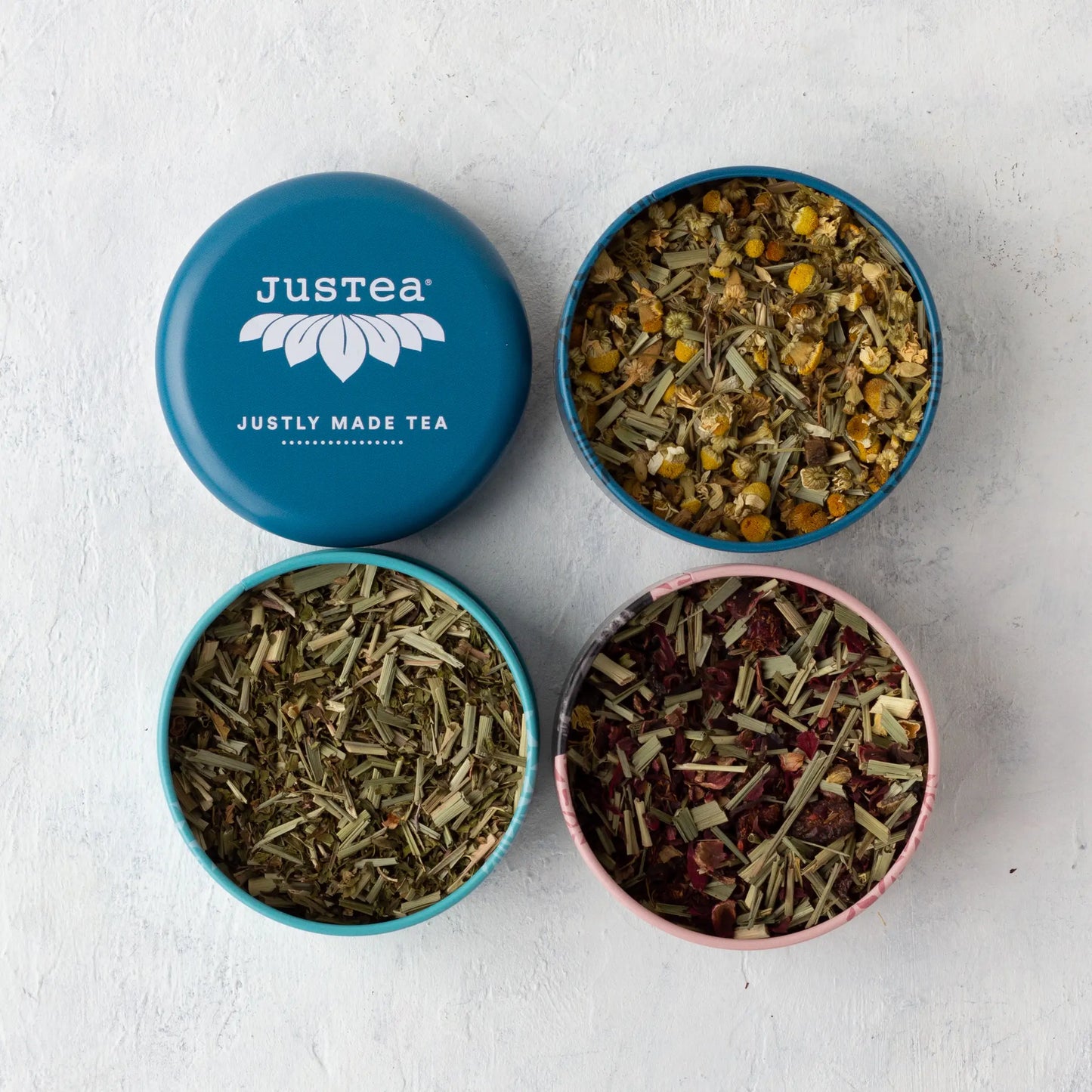 JUSTEA - Herbal Trio Loose Leaf Tea