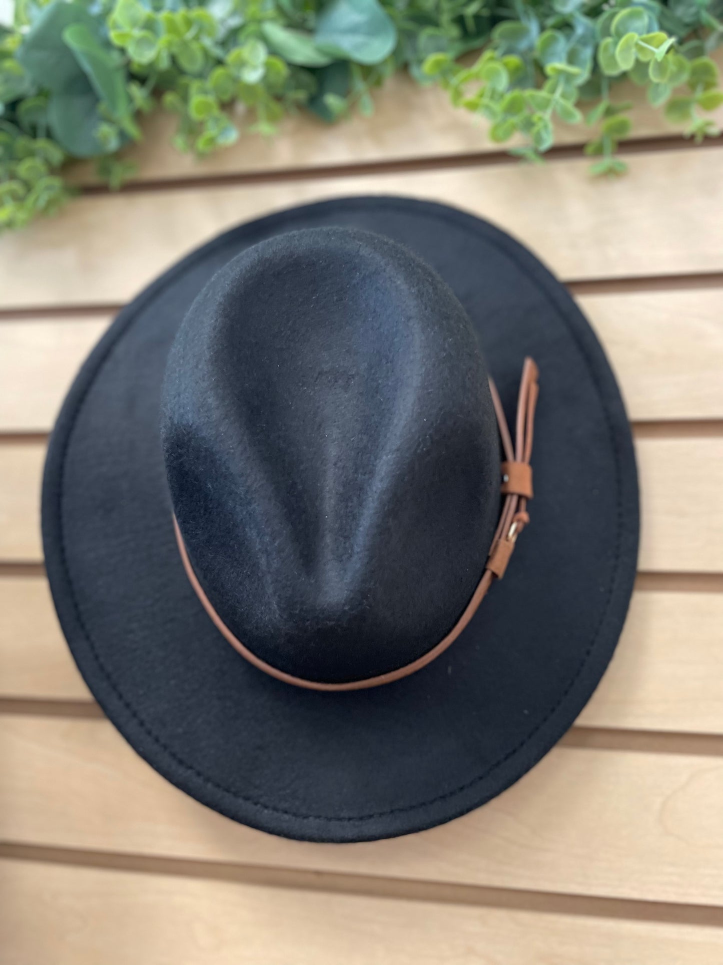 Kids Fedora Hats - Black
