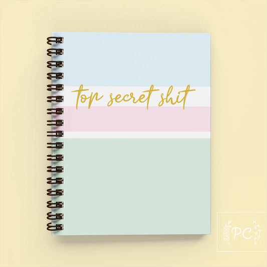 PCP0320-010 Top Secret Notebook