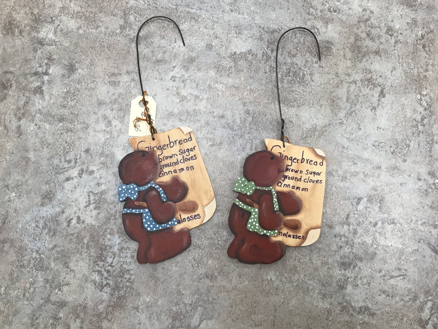 YE-06 Gingerbread -Wooden hand painted