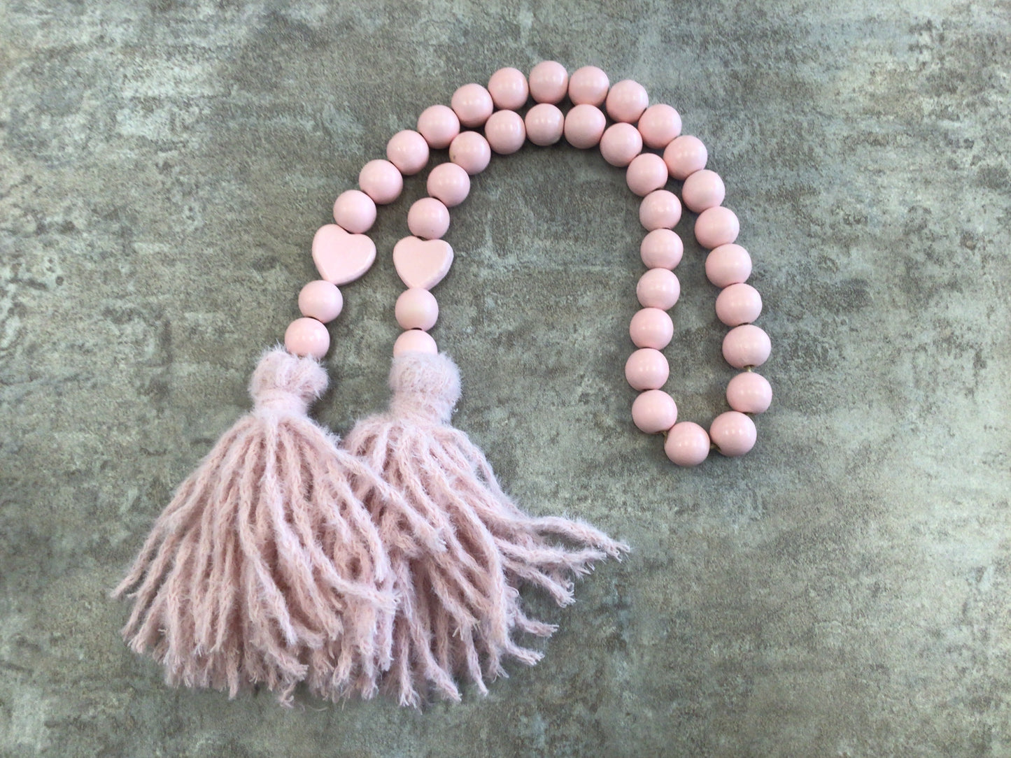 KH-03 3 FT Wooden Bead Garland